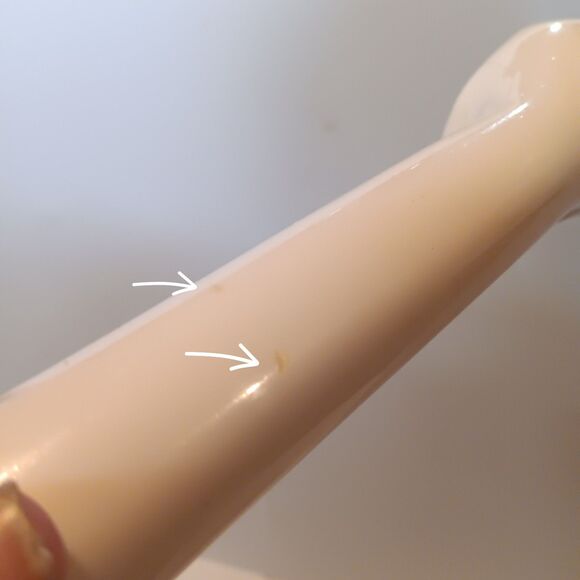 Vintage Ekco Plastic Traditional Ice Cream Scoop-White-Dishwasher Safe-90s - Picture 7 of 7